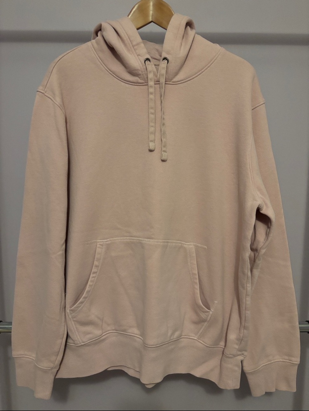 Goodfellow & Co Men’s Pale Blush Pink Pullover Hoodie
